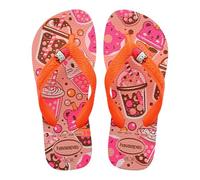 Havaianas - Kids Fantasy, Comfortable and Non-Slip Kids Flip-Flops, Magical Design with Unicorns and Butterflies, Girls