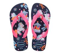Havaianas - Kids Fantasy, Comfortable and Non-Slip Kids Flip-Flops, Magical Design with Unicorns and Butterflies, Girls