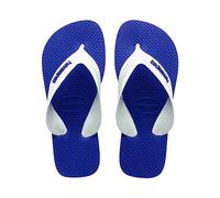 Havaianas Kids Max Boys FlipFlop Marine Blue/White 2/2.5 UK