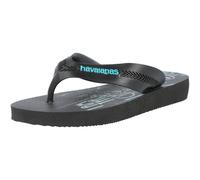 Havaianas Kids Max Heroes Flip Flops Black Batman Superhero Straps Comfort