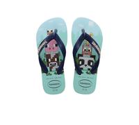 Havaianas Kids Minecarft, Lavender Blue, UK child 10/11
