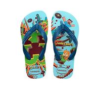 Havaianas Kids Minecraft White/Blue Comfy 29/30