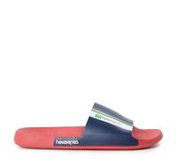 Havaianas Kids Slide Brasil Red Flip Flops Summer Pool Beach Sandals Lightweight