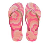 Havaianas - Kids Slim Glitter II, Flip-Flops with Print and Glitter, Lightweight and Shiny Design, Non-Slip Sole, Girls