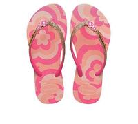 Kids Hav Slim Glitter II Flip Flops Pink