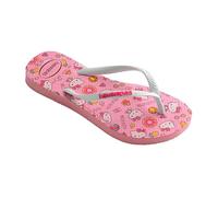 Havaianas Kids Slim Hello Kitty Macaron Pink Rubber 10/11 UK Child
