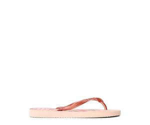 Havaianas Kids Slim Organic Ballet Rose Golde Flip Flops Summer Pool Beach