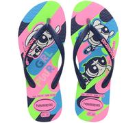 Havaianas Kids Slim Powerpuff Girls, White, UK child 9