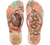 Kids Slim Princess Flip Flops beige