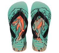 Havaianas Kids Top Fun Boys FlipFlop Virtual Green/Black 10/11 UK Child