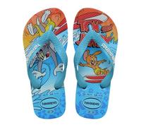 Havaianas Kids Top Warner Unisex kids FlipFlop Blue 10/11 UK Child