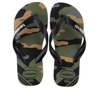Havaianas Kids Unisex Top Camu Green Flip-Flops - Size UK 12.5 Kids