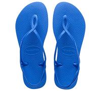 Havaianas Luna Ciber Pink 37 38 Flip Flops Womens