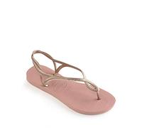 Havaianas Luna Ciber Pink 37 38 Flip Flops Womens