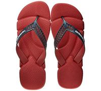 Havaianas Men Power 2 FlipFlops White/Begonia Orange 4.5/5 UK