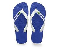 Havaianas - Brasil Logo, Iconic, Comfortable and Durable Flip-Flops, Straps with Brazilian Flag and Non-Slip Sole with Colourful Stripes, Adults Unisex