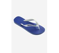 Havaianas Men's Brasil Logo Flip Flops - 43/44