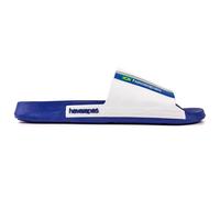 Havaianas Unisex Slide Brasil, Marine Blue, 7.5/8