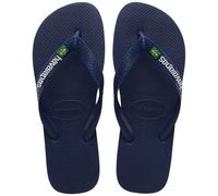 Havaianas Men's Brazil Logo Sandal Navy Blue Flip Flop, 7-8