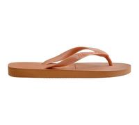 Havaianas Men's Flip Flops Top Senses Dark Brown Rubber Slippers Sea Pool Size System Footwear EU Adult Size Range Medium, Orange Burnt Orange, 5 UK