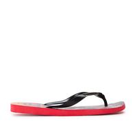 Havaianas Mens Top Tribo Ruby Red And Black Flip Flops Summer Pool Beach Sandals