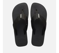 Havaianas Brazil Logo Urban Sandals - Black - Mens 7.5-8