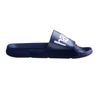Women's Havaianas Classic Logomania Sliders - Navy - Size: 9 - 10 uk