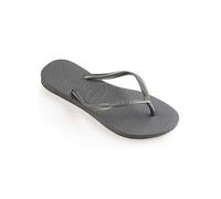 Havaianas Narrow Strap Flip-Flops Silver