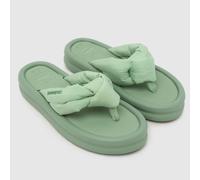 Havaianas Over Puffed Flip Sandals in Light Green UK 6/7 (EU 41)