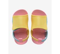 Havaianas Play Flip Flops Yellow Pink Blue Baby - 21