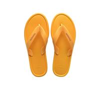 HAVAIANAS Puffy Edge Flat Flip Flops Yellow