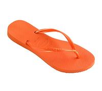 Havaianas 's Slim Flip Flop, Neon Orange, 3/4 UK