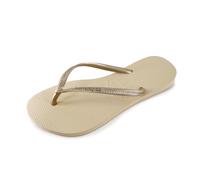 Havaianas 's Slim Flip Flop, Sand Grey Light Golden Dark, 11/12 UK