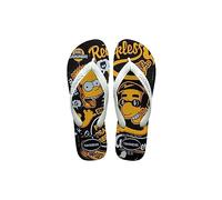 Havaianas Simpsons Unisex Adults FlipFlop Black 6.5/7 UK