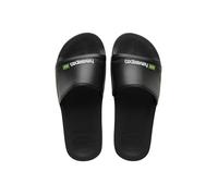Havaianas Slide Brasil, Unisex Adults’ Open Toe Sandals, Black, 3/4 UK (35/36 EU)