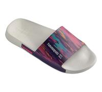 Havaianas Slide Print Green 33 34 Flip Flops Unisex Kids