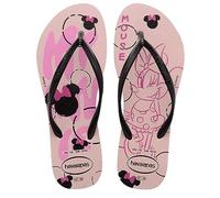 Havaianas Slim Disney (Mini Me) Girls FlipFlop Peony Rose 1/1.5 UK