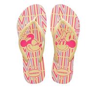 Havaianas - Slim Disney Stylish, Comfortable, Lightweight, and Stylish Flip-Flops, Disney Designs, Thin Straps & Non-Slip Sole, Women