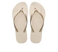 Havaianas Slim Flatform Flip Flop, Beige, Size 5, Women Beige