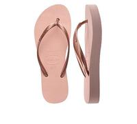 Havaianas Slim Flatform Flip Flop, Pink, Size 3-4, Women Pink