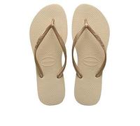 Havaianas Slim Flip Flop, Beige, Size 6-7, Women Beige