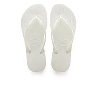 Havaianas Slim Flip Flop - White, White, Size 3-4, Women White