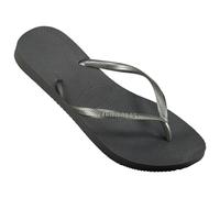 Havaianas Childrens Unisex Slim Kids Sandals - Grey - Size UK 12 Kids
