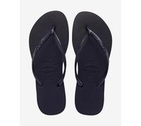 Havaianas Slim Flip Flops Black Women - 41-42
