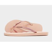 Havaianas Slim Glitter Flip Flops Women's - Pink 3-4