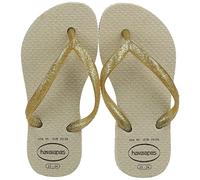 Havaianas Slim Gloss (Mini Me) Girls FlipFlop Sand Grey 9/9.5 UK Child