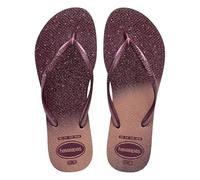 Havaianas - Slim Gloss, Stylish, Durable and Versatile Flip-Flops, with a Sprinkle of Glitter, Non-Slip Sole, Women, 1/2 UK