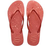 Havaianas - Slim Gloss, Stylish, Durable and Versatile Flip-Flops, with a Sprinkle of Glitter, Non-Slip Sole, Women