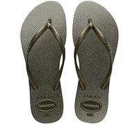 Havaianas Slim Gloss Women FlipFlop Green 3.5/4 UK