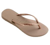 Havaianas Slim Hav Slim Rose Gold Beach Sanda In Rose Gold Size UK 3 - 8